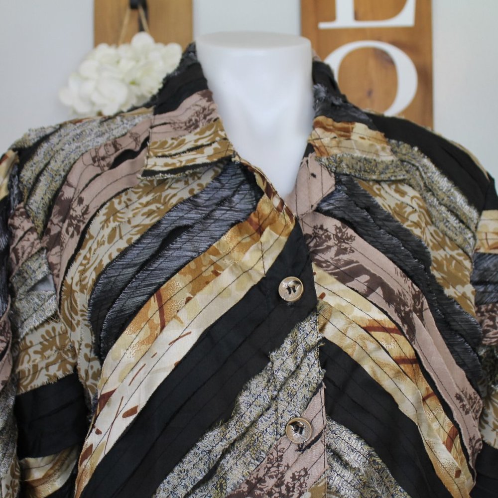 Keren Hart Ruffle Rag Jacket - Picture 2 of 6